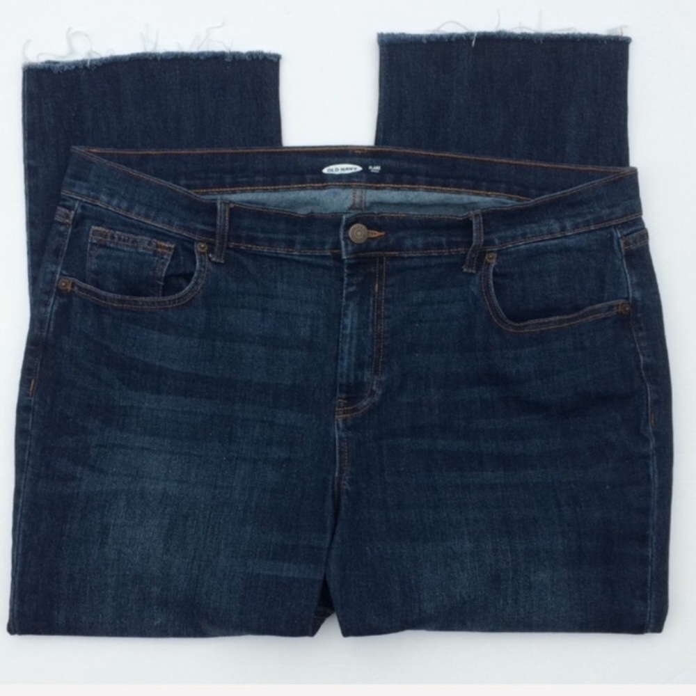 Old Navy High-Rise Cropped Flare Ankle Size 16